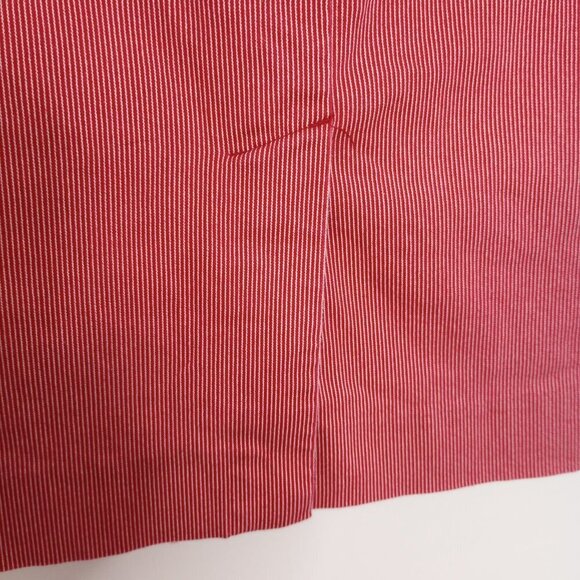 Ann Taylor Factory Red Pinstripe Skirt - Picture 9 of 11